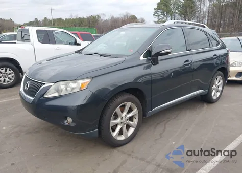 2010 Lexus Rx 350 z USA, uszkodzony, nr VIN 2T2ZK1BA0AC006185